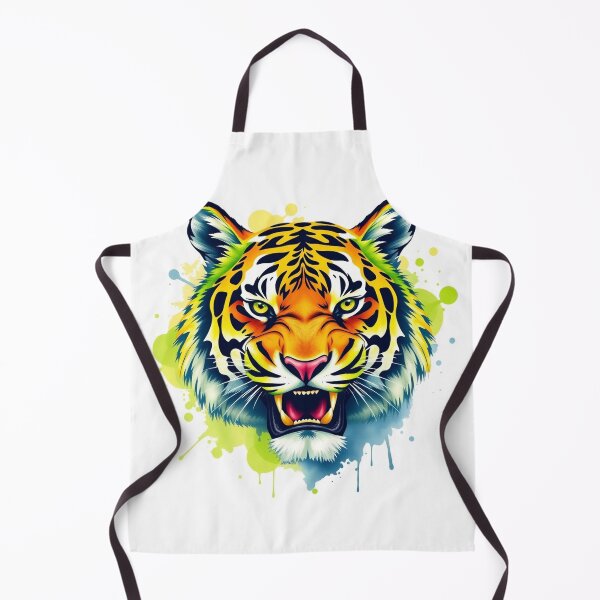 Item preview, Tiger Watercolor Splash - Modern Graphic Art T-Shi designed and sold by QuirkThreadsCo.