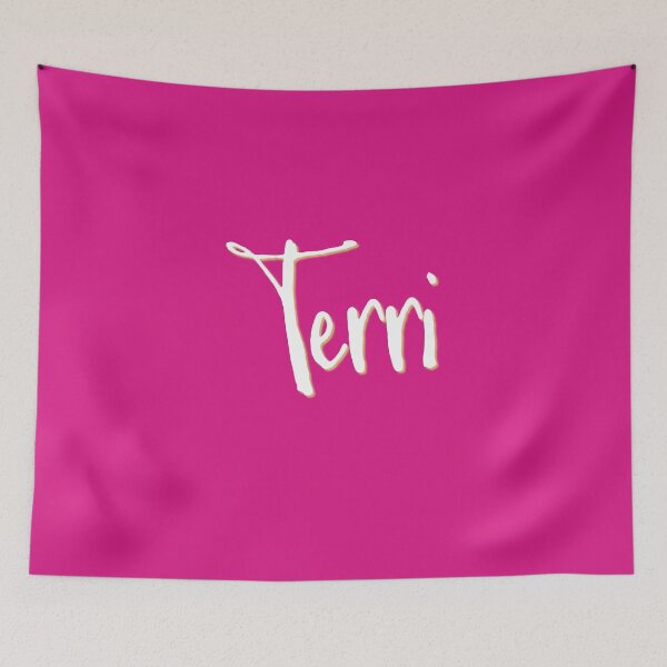 Item preview, TERRI personalized type design designed and sold by CharlottePlaceArt.