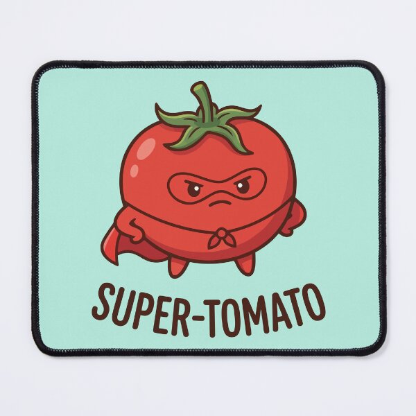 Item preview, Super Tomato Funny Superhero Vegetable Mascot designed and sold by Amir Faysal.