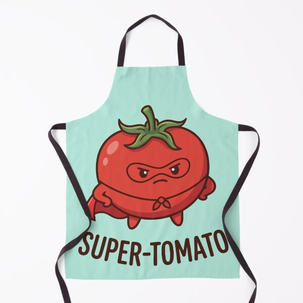 Item preview, Super Tomato Funny Superhero Vegetable Mascot designed and sold by Amir Faysal.
