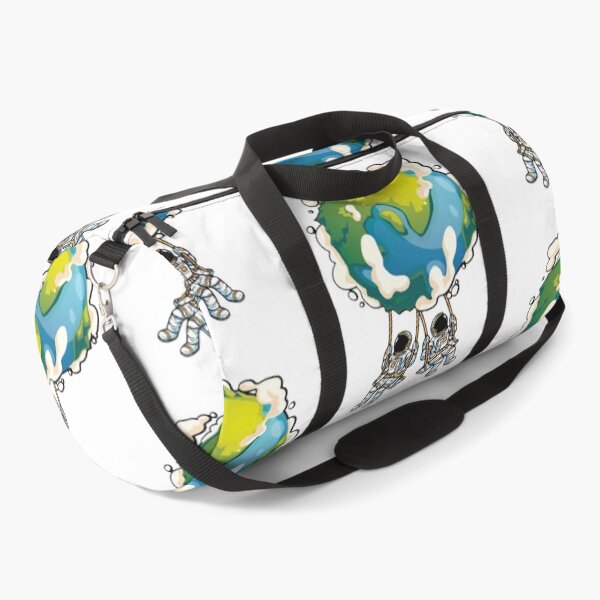 Item preview, Two Astronauts Swinging from Planet Earth designed and sold by RoyalDeluxGo.