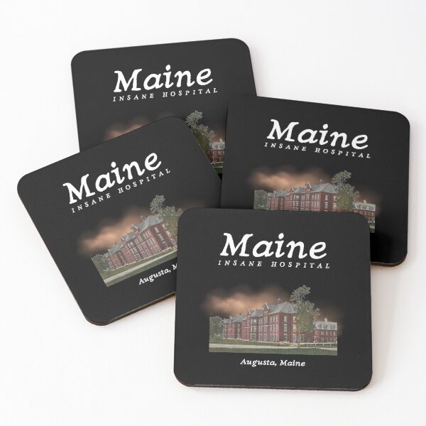 Item preview, Maine Insane Hospital (Augusta, Maine) Hero Graphic designed and sold by GhostlyWorld.
