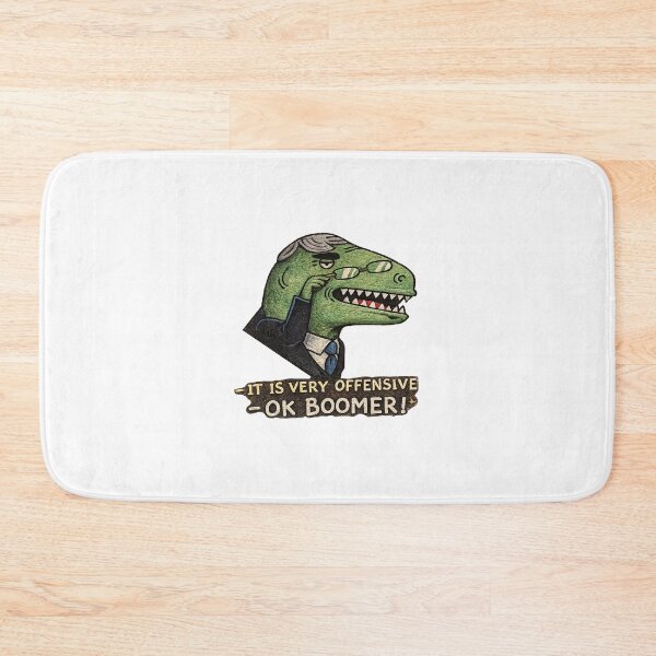 Item preview, Funny Dinosaur Ok Boomer Shirt, T-Rex Meme Design, Offensive Humor, Sarcastic Retro Dino Art designed and sold by Bigohobi.