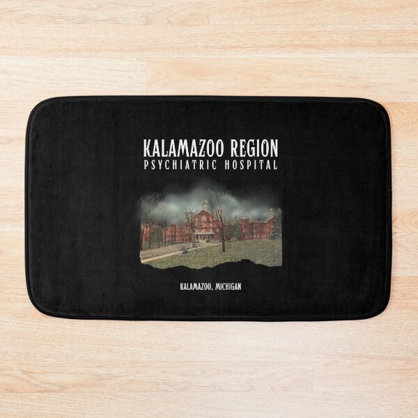 Item preview, Kalamazoo Regional Psychiatric Hospital (Kalamazoo, Michigan) Hero Graphic designed and sold by GhostlyWorld.
