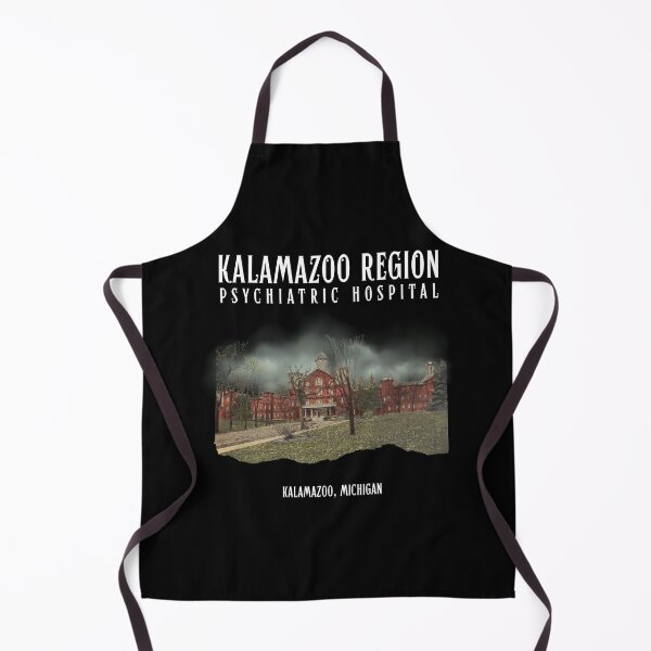 Item preview, Kalamazoo Regional Psychiatric Hospital (Kalamazoo, Michigan) Hero Graphic designed and sold by GhostlyWorld.