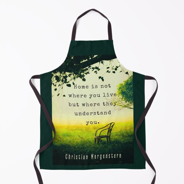 Item preview, Christian Morgenstern: Home is not where you live but where they understand you. designed and sold by artbleed.