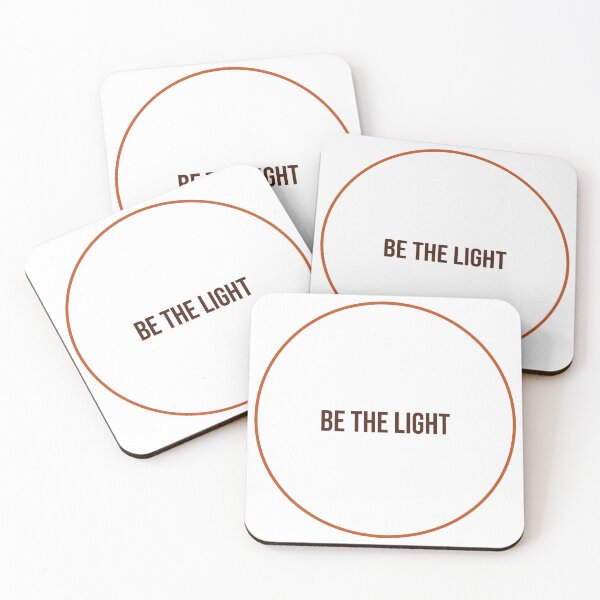 Item preview, "BE THE LIGHT" Minimalist Quote Hoodie designed and sold by QuirkThreadsCo.