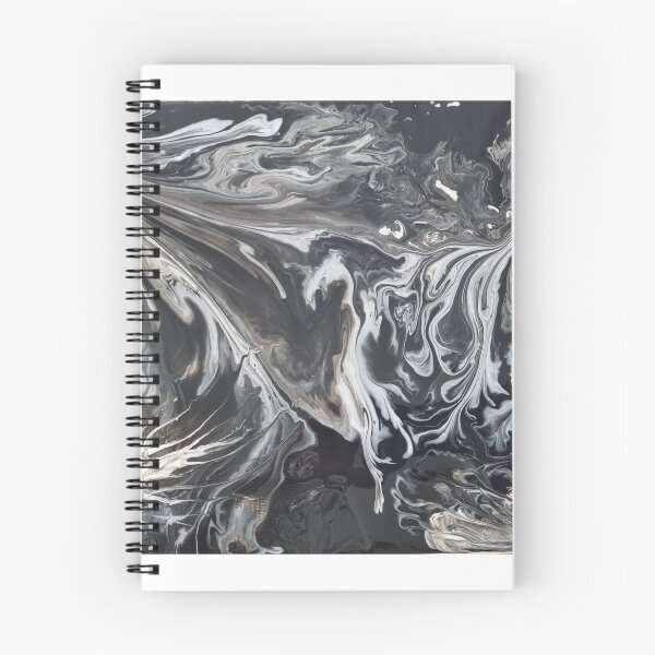 Item preview, Abstract monochrome piece in acrylic on canvas by Kzacreative designed and sold by Kzacreative.