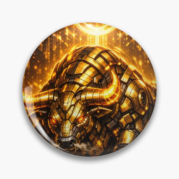 Item preview, Cyberpunk Taurus – Golden Mechanical Bull of Neo Tokyo designed and sold by Neo Tokio.