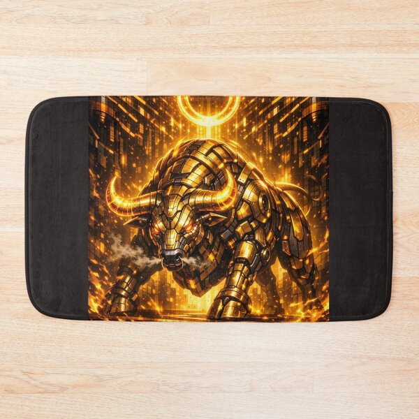 Item preview, Cyberpunk Taurus – Golden Mechanical Bull of Neo Tokyo designed and sold by Neo Tokio.