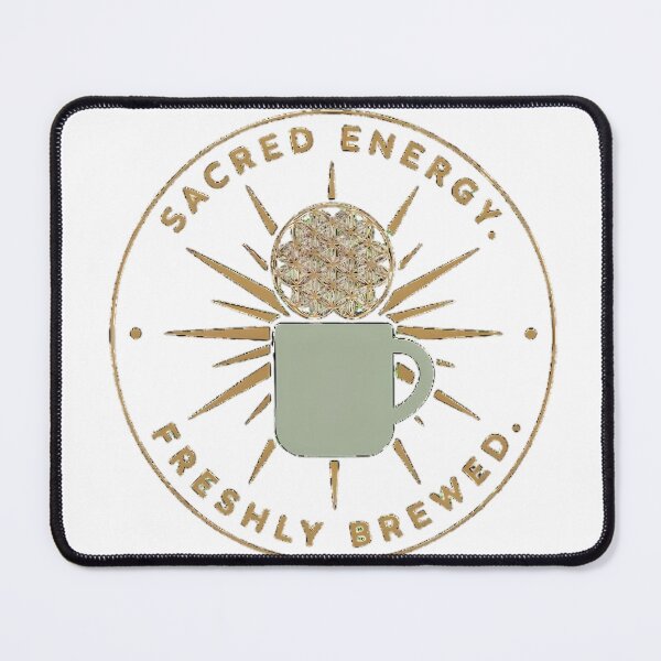 Item preview, Sacred Energy Freshly Brewed – Spiritual Coffee Shirt designed and sold by Iceyfun.