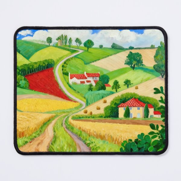 Item preview, Landscape After David Hockney designed and sold by Vicky Brago-Mitchell®.