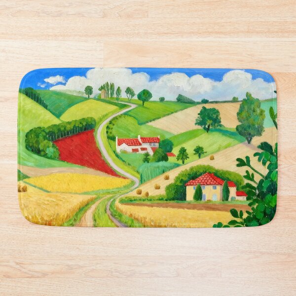Item preview, Landscape After David Hockney designed and sold by Vicky Brago-Mitchell®.
