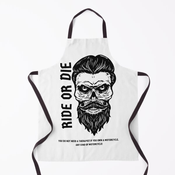Item preview, Bearded Skull Vintage Design, Gothic Skeleton Face, Dark Tattoo Style, Biker Graphic Tee designed and sold by Bigohobi.