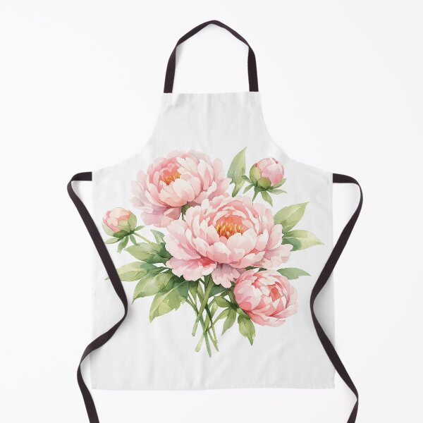 Item preview, Watercolor Pink Peony Bouquet designed and sold by odkocreative.