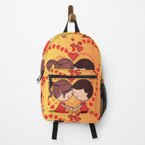 Item preview, Cute Cartoon Couple in Love - Romantic Hearts Valentine Design designed and sold by ranivibes008.