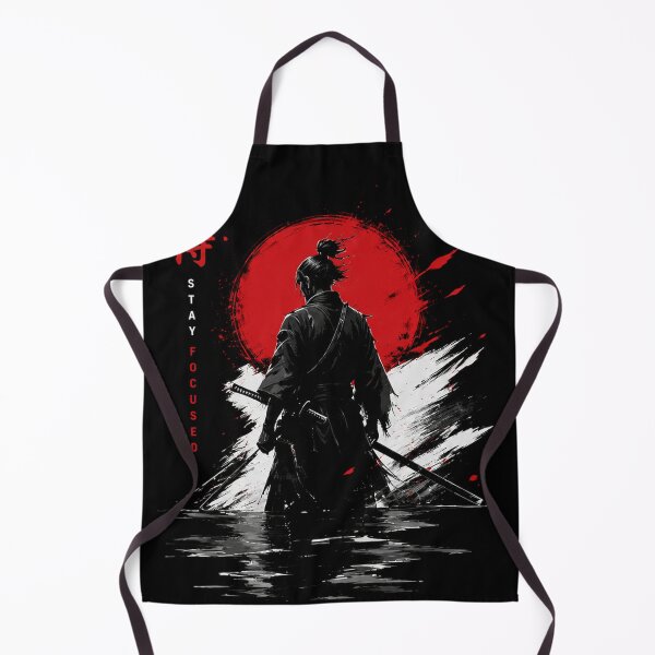 Item preview, Samurai Zen Warrior Japanese Ink Art | Stay Focused Control Your Mind Master Your Life designed and sold by NBT-NOVA.