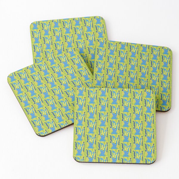 Item preview, Abstract Quirky Trippy Psychadelic Alien Print  designed and sold by TheSnugGirl.