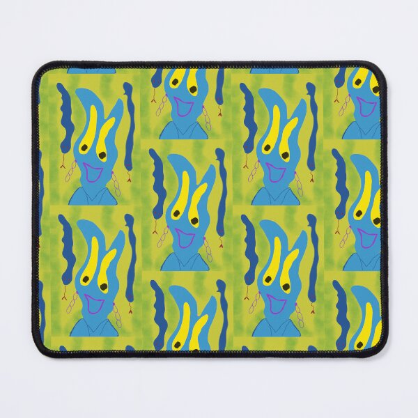 Item preview, Abstract Quirky Trippy Psychadelic Alien Print  designed and sold by TheSnugGirl.