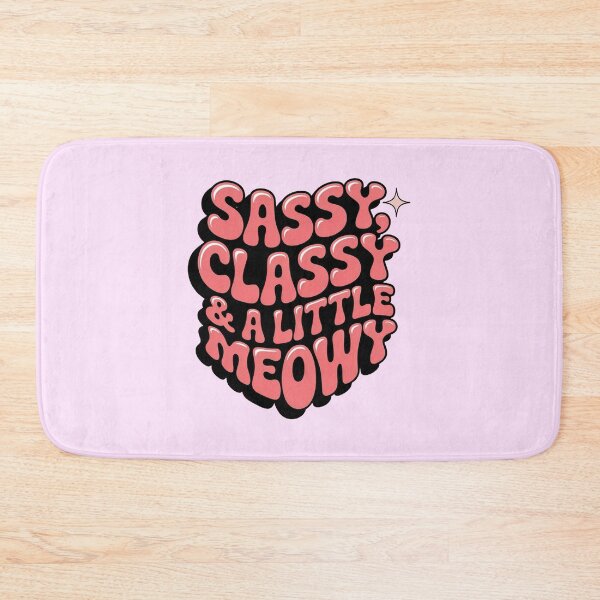 Item preview, a vibrant and playful typographic design featuring a fun, feline-themed pun. designed and sold by luffy2374.