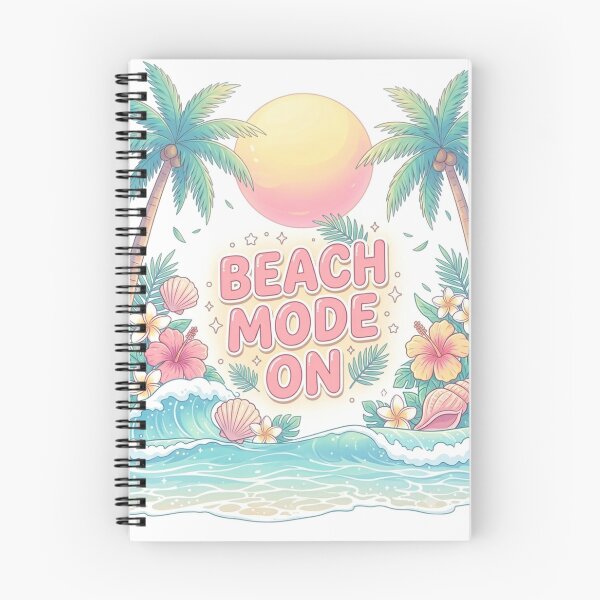 Item preview, Beach Mode On – Tropical Pastel Edition designed and sold by MalinStyle.