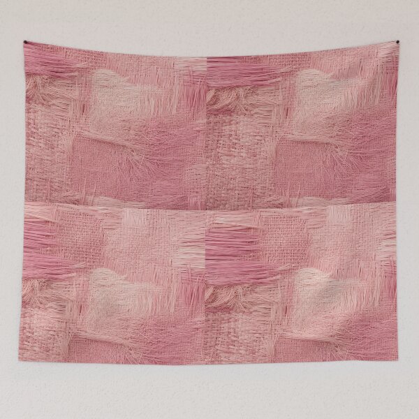 Item preview, Blush Pink Raffia Woven Textile Texture designed and sold by frumixart.