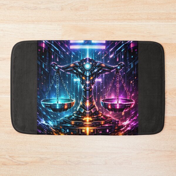 Item preview, Cyberpunk Libra – Neon Balance of Neo Tokyo designed and sold by Neo Tokio.
