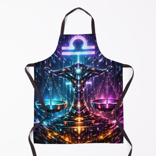 Item preview, Cyberpunk Libra – Neon Balance of Neo Tokyo designed and sold by Neo Tokio.