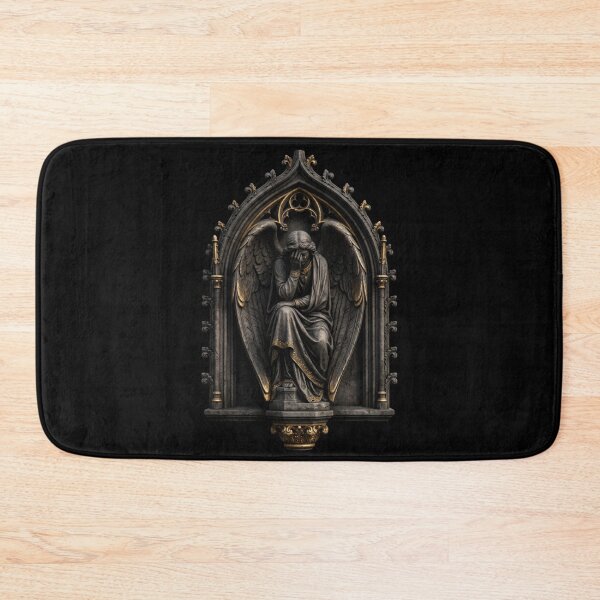 Item preview, Mourning Angel with Folded Wings — Gothic Sculpture designed and sold by David Mateo ArtWorks.
