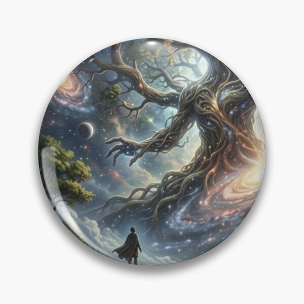 Item preview, Cosmic Tree - Connection between Universe and Earth designed and sold by NeyhineAngelionShop.