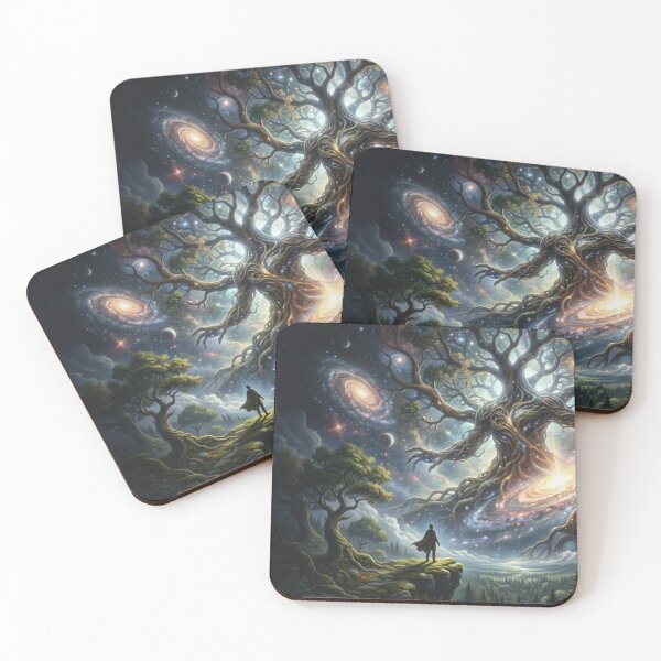 Item preview, Cosmic Tree - Connection between Universe and Earth designed and sold by NeyhineAngelionShop.