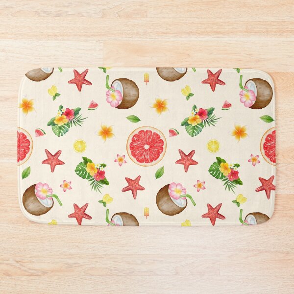 Item preview, Aesthetic Sunlit Island Oasis Textile designed and sold by moodaera.