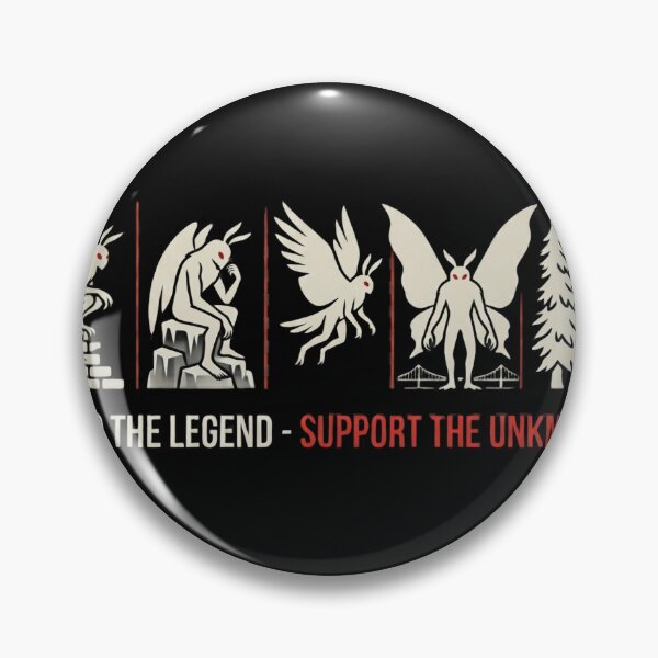 Item preview, Mothman – Wear the Legend | Support The Unknown designed and sold by redsharkuk.