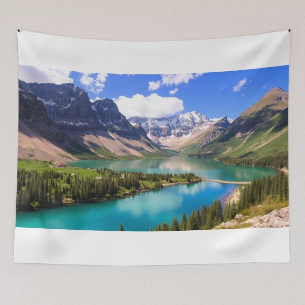 Item preview, scenic lake designed and sold by richard ely.