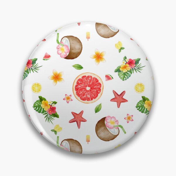 Item preview, Vibrant Tropical Beach Vacation Seamless Graphic designed and sold by moodaera.