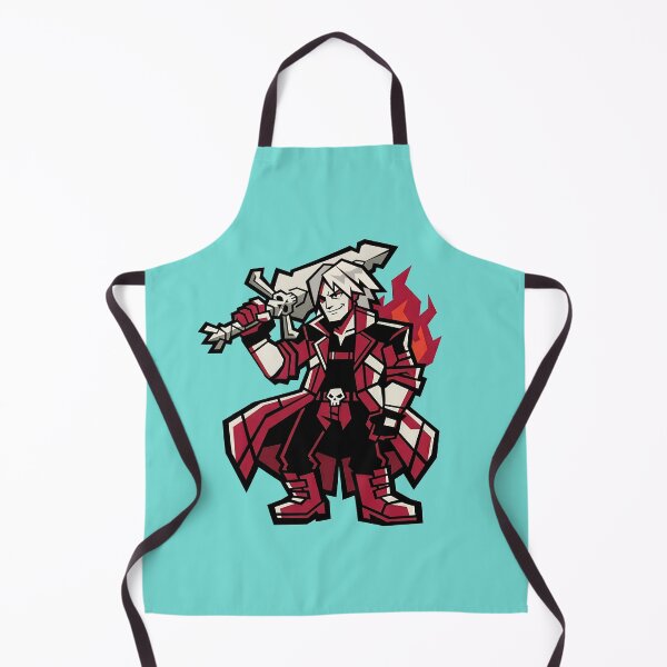 Item preview, Stylized Anime Demon Hunter Vector Graphic - Cool White Hair Warrior Sticker Design designed and sold by luffy2374.
