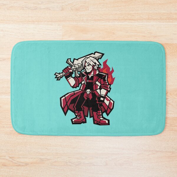 Item preview, Stylized Anime Demon Hunter Vector Graphic - Cool White Hair Warrior Sticker Design designed and sold by luffy2374.