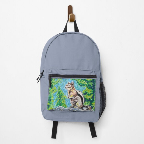 Item preview, Acrylic markers illustration of Alberta Squirrel, Canada designed and sold by Konopikyu.