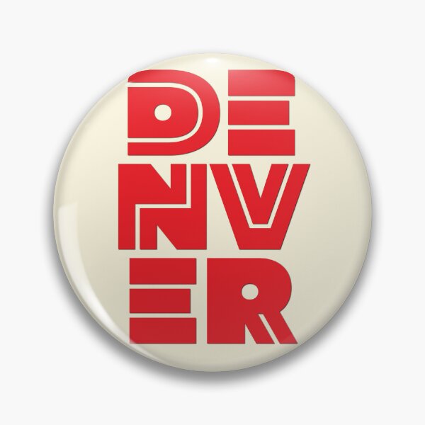 Artikelvorschau, Denver, Colorado, Hauptstadt entworfen und verkauft von CharlottePlaceArt.