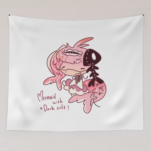 Item preview, Mermaid with a Dark side ! designed and sold by PeaceTypo.
