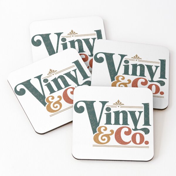 Item preview, Vinyl & Co. - Retro Record Store Typography designed and sold by JustResultsCo.