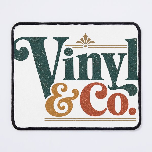 Item preview, Vinyl & Co. - Retro Record Store Typography designed and sold by Golden Era Studio.