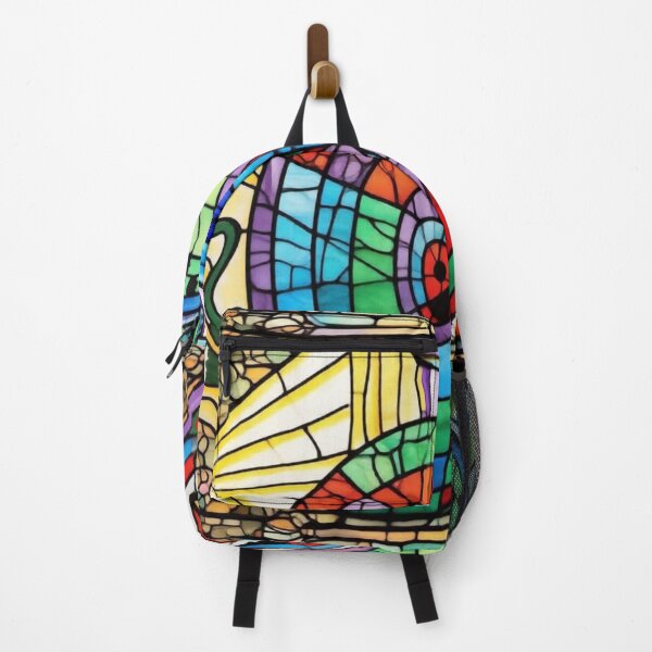 Item preview, beyond dimensions stained glass colorful geometric abstract design designed and sold by SmashingDeals.