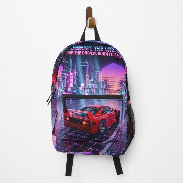 Item preview, Eighties Italian Twin Turbo Supercar Dominate The Circuit Art designed and sold by RevUpDesign.