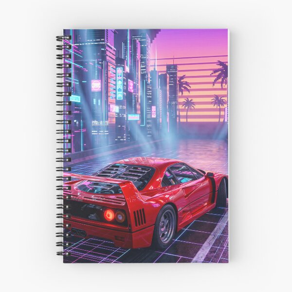 Item preview, Eighties Italian Twin Turbo Supercar Dominate The Circuit Art designed and sold by RevUpDesign.