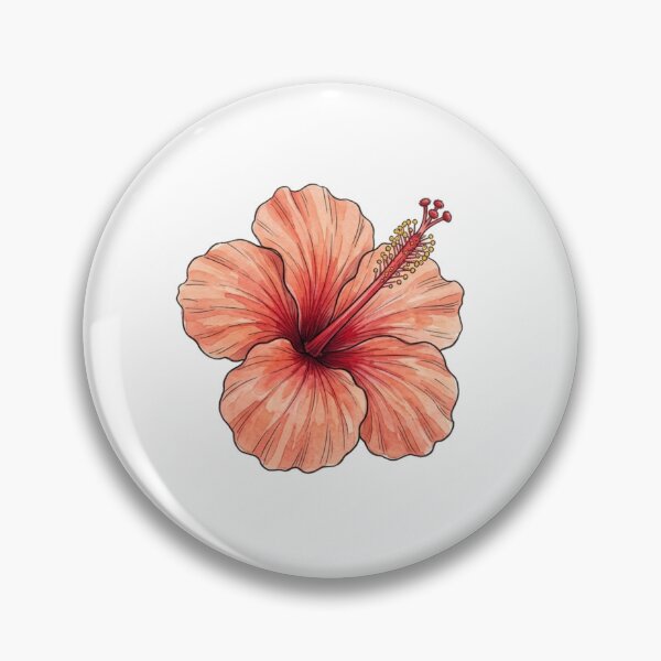 Item preview, pink hibiscus flower designed and sold by Sophie:).