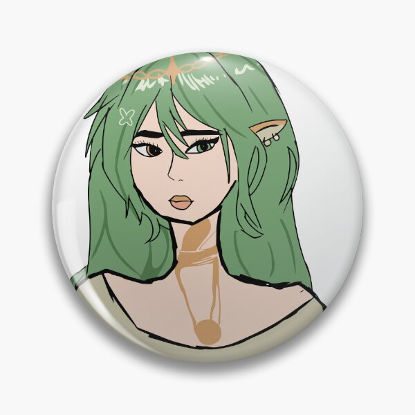 Item preview, Green Forest Spirit Girl designed and sold by Kangjajang.