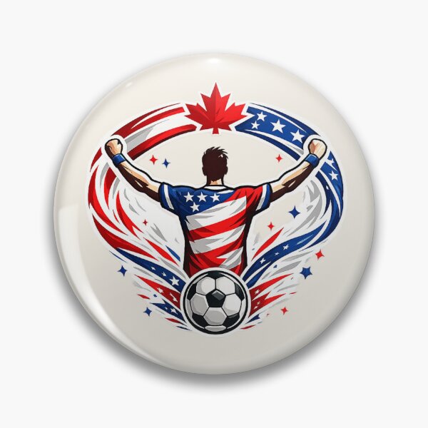 Item preview, Canada USA Soccer Fan Supporter designed and sold by Corvoria.
