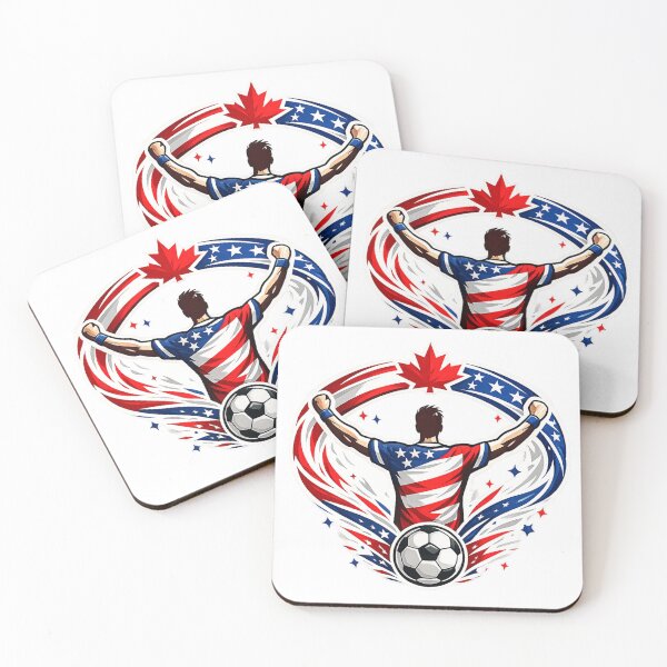 Item preview, Canada USA Soccer Fan Supporter designed and sold by Corvoria.