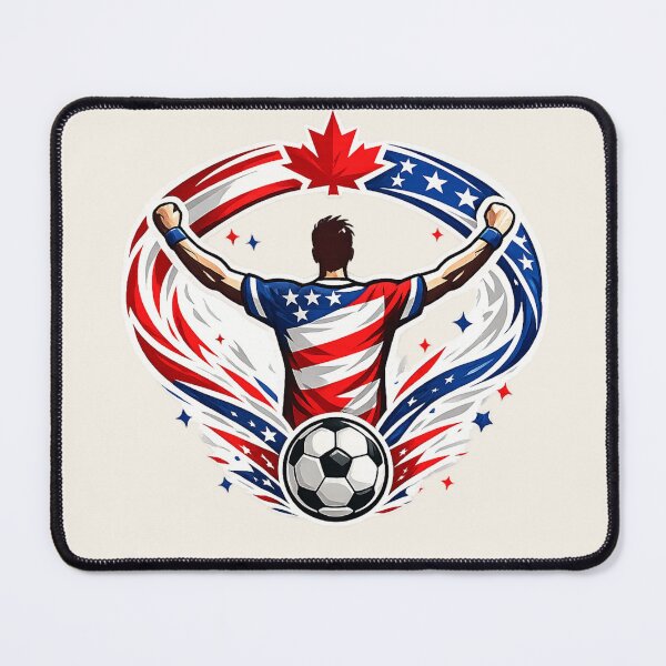 Item preview, Canada USA Soccer Fan Supporter designed and sold by Corvoria.